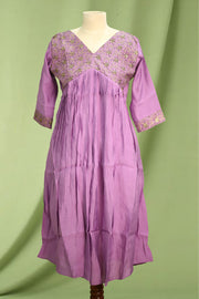 Embroidered Maternity Long Top