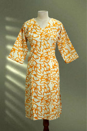 Classic Cotton Printed Long Top