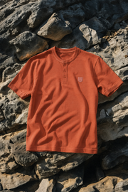 Classic Chinese Collar Men's T-Shirt