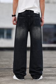 Shaded Wide Leg Men’s Baggy Jeans