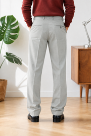 ALF Men’s Formal Trousers – Plain Design