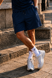 Lesparo Men's Two-Way Lycra Shorts