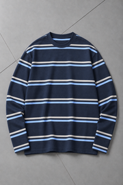 Men's Striped Long-Sleeve T-Shirt