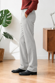 ALF Men’s Formal Trousers – Plain Design