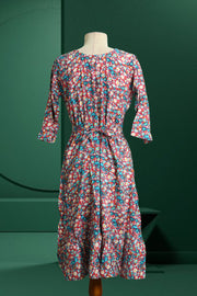 Floral Printed Rayon Long Top