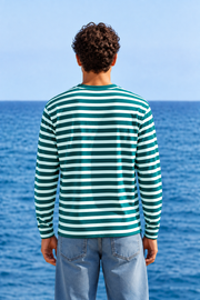 Men's Striped Long-Sleeve T-Shirt