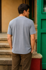 HOG & FOG Chinese Collar T-Shirt