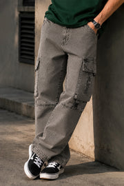 Nine K Mens Denim Cargo – Regular Fit