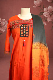 Ethnic Embroidered Churidar