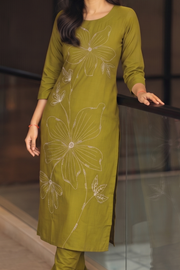 Embroidered Long Top