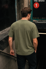 HOG & FOG Chinese Collar T-Shirt