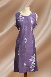 Floral Essence Georgette Long Top