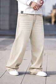 Shaded Wide Leg Men’s Baggy Jeans