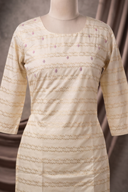 Classic Mirror Work Long Top