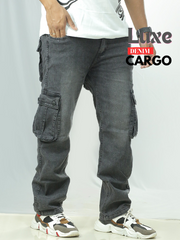Luxe Denim Cargo Jogger for Men - ₹499