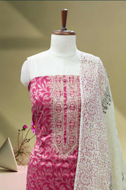 Golden Sequin Silk Churidar Material