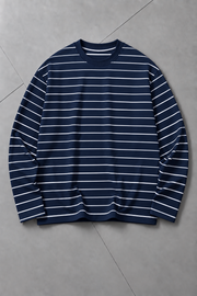 Men's Striped Long-Sleeve T-Shirt