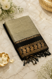 Tassel Grace Kalyani Cotton Saree
