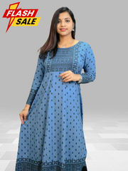 🌸 ELEGANT RAYON KURTI 🌸