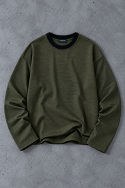 Retro Striped Boxy Fit Long-Sleeve T-Shirt
