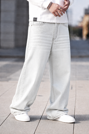 Shaded Wide Leg Men’s Baggy Jeans