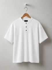 HOG & FOG Chinese Collar T-Shirt