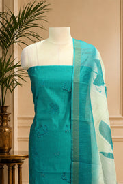 Sequin Thread Work Silk Churidar Material