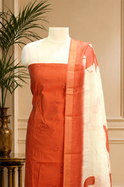 Sequin Thread Work Silk Churidar Material