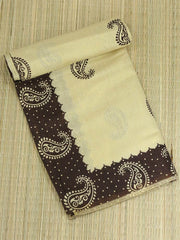 Mural Printed Tissue Dhavani Set