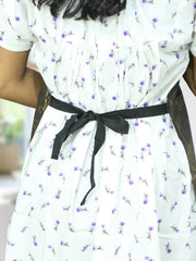 Waterproof Kitchen Apron with Center Pocket and Adjustable Neck Belt - Only ₹137