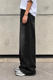 Fireboat Super Wide-Leg Shaded Men’s Baggy Jeans