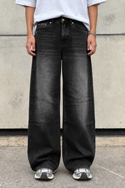 Fireboat Super Wide-Leg Shaded Men’s Baggy Jeans