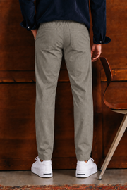 Krosswood Linen Lycra Trousers – Regular Fit