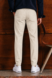 Krosswood Linen Lycra Trousers – Regular Fit