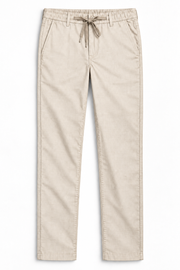 Krosswood Linen Lycra Trousers – Regular Fit
