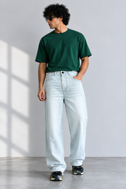 Shaded Wide Leg Men’s Baggy Jeans