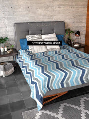 Polycoton Family Bedsheet With Out Pillow Cover