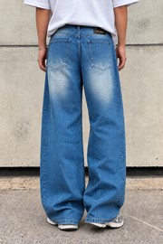 Fireboat Super Wide-Leg Shaded Men’s Baggy Jeans