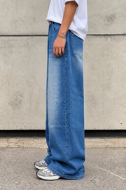 Fireboat Super Wide-Leg Shaded Men’s Baggy Jeans