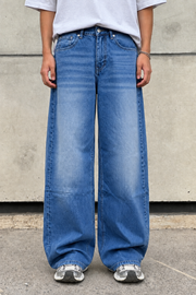 Fireboat Super Wide-Leg Shaded Men’s Baggy Jeans