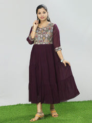 Women Chiffon Kurti