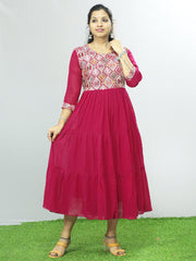 Women Chiffon Kurti