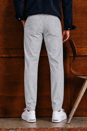 Krosswood Linen Lycra Trousers – Regular Fit