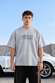 Men's Oversized Graphic Printed T-Shirt