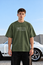 Men's Oversized Graphic Printed T-Shirt