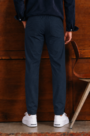Krosswood Linen Lycra Trousers – Regular Fit