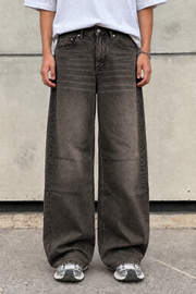 Fireboat Super Wide-Leg Shaded Men’s Baggy Jeans