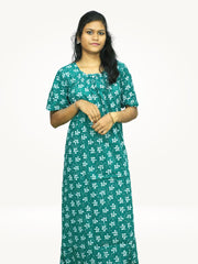 Introducing Ultimate Comfort: Round Neck Cotton Nighty for just ₹229