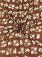 Cotton printed running material