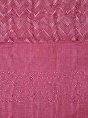 Timeless Simplicity:  PINK COLOR Colored Semi Tussar Silk Saree with Thread Weaving, Rich Pallu, and Intricate Sequin Detailing - Only ₹695
